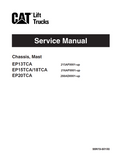 CATERPILLAR CAT EP13TCA EP15TCA EP18TCA EP20TCA FORKLIFT
