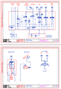 CATERPILLAR CAT EP25(C)N, EP30(C)N, EP35N HYDRAULIC DIAGRAM