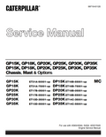 CATERPILLAR CAT GP DP 18-35 K SERIES MC FORKLIFT