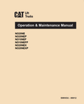 CATERPILLAR CAT NO 20NE 20NEP 10NEF 10NEFP 20NEX 20NEXP NTR30N OPERATION & MAINTENANCE MANUAL