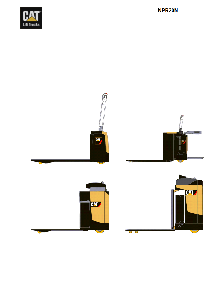 CATERPILLAR CAT NPR20K FORKLIFT PARTS MANUAL