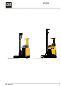 CATERPILLAR CAT NR16NHS NR16NS FORKLIFT PARTS MANUAL