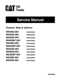 CATERPILLAR CAT NR3000 - NS4000 36V REACH TRUCK
