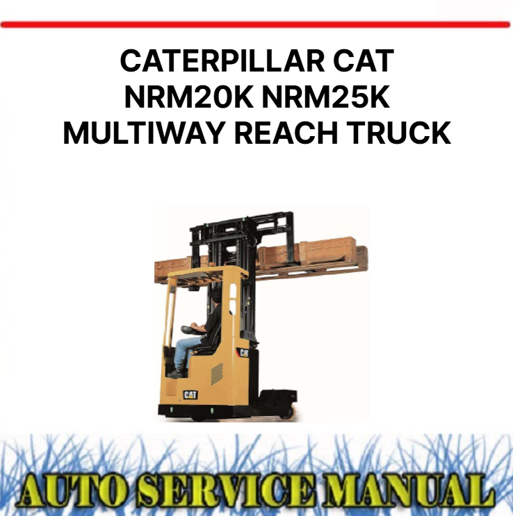 CATERPILLAR CAT NRM20K NRM25K MULTIWAY FORKLIFT