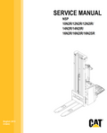 CATERPILLAR CAT NSP 10N2R 12N2R 12N2IR 14N2R 14N2IR 16N2R 16N2IR 16N2SR REACH TRUCK