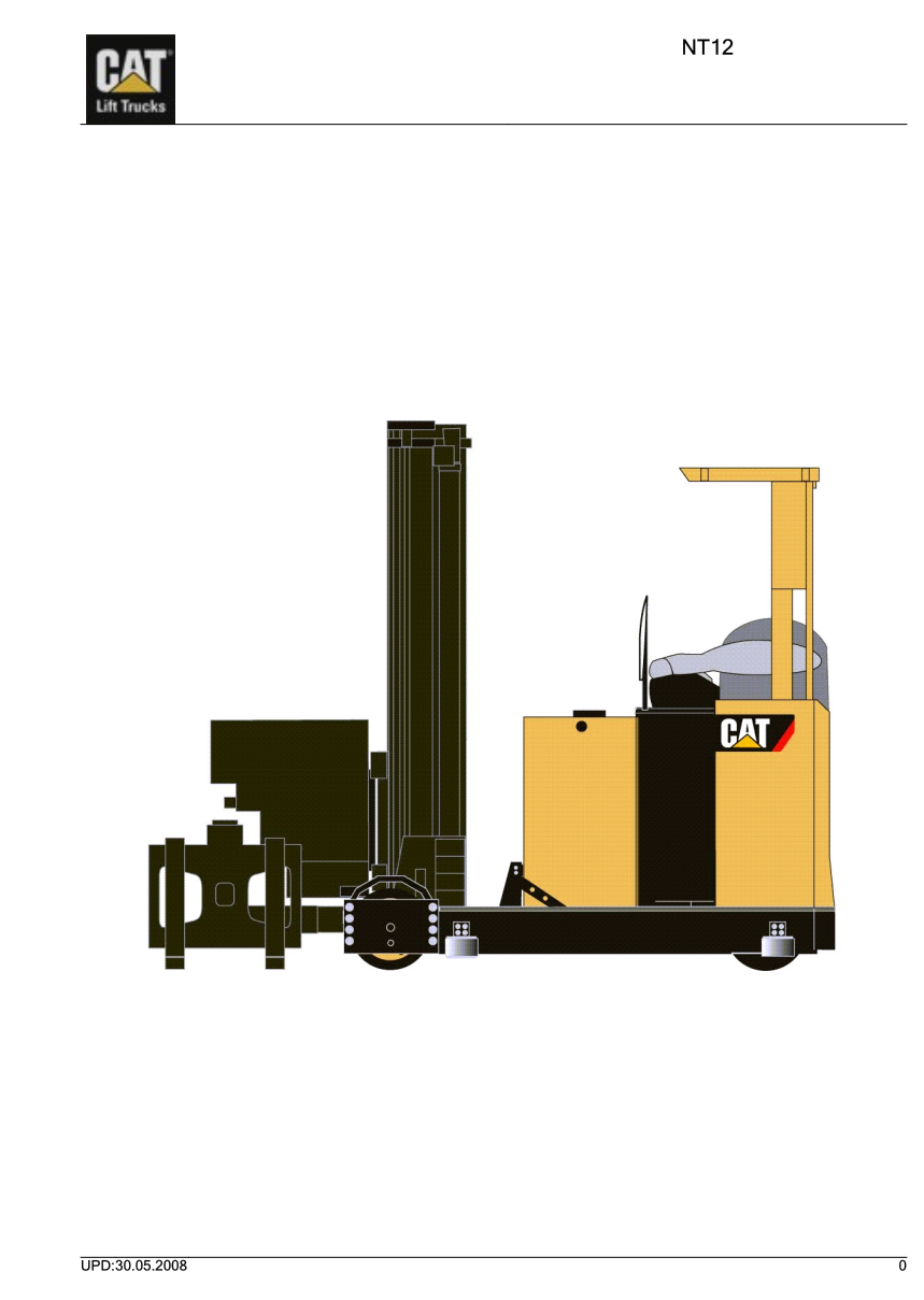 CATERPILLAR CAT NT12 FORKLIFT PARTS MANUAL