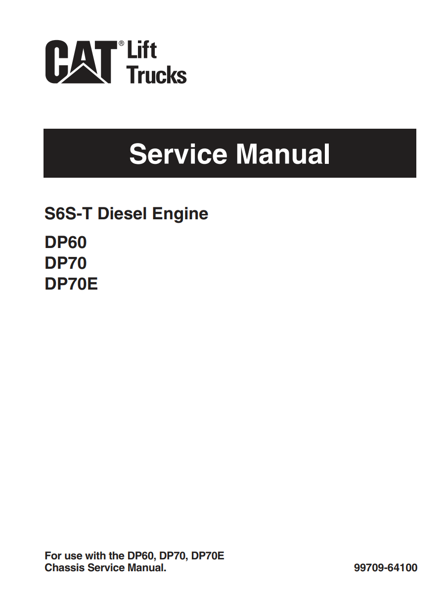 CATERPILLAR CAT S6S-T INDUSTRIAL DIESEL ENGINE