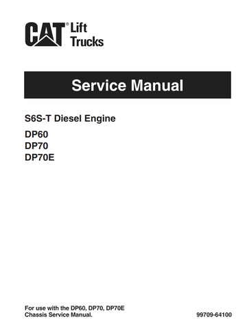 CATERPILLAR CAT S6S-T INDUSTRIAL DIESEL ENGINE