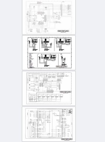 CATERPILLAR CAT WP4500 ELECTRIC PALLET JACK WIRING DIAGRAMS