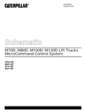 CAT M70D M80D M100D M120D SCHEMATICS