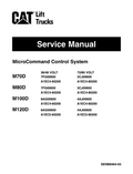 CAT M70D M80D M100D M120D MICROCOMMAND CONTROL SYSTEM