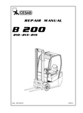 CESAB B200 SERIES 210 213 215 PALLET FORKLIFT