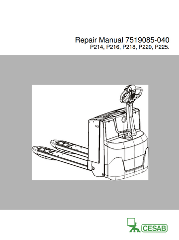 CESAB P216 FORKLIFT TRUCK