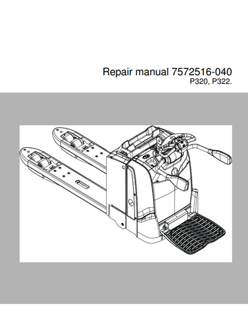 CESAB P320 ELECTRIC FORKLIFT