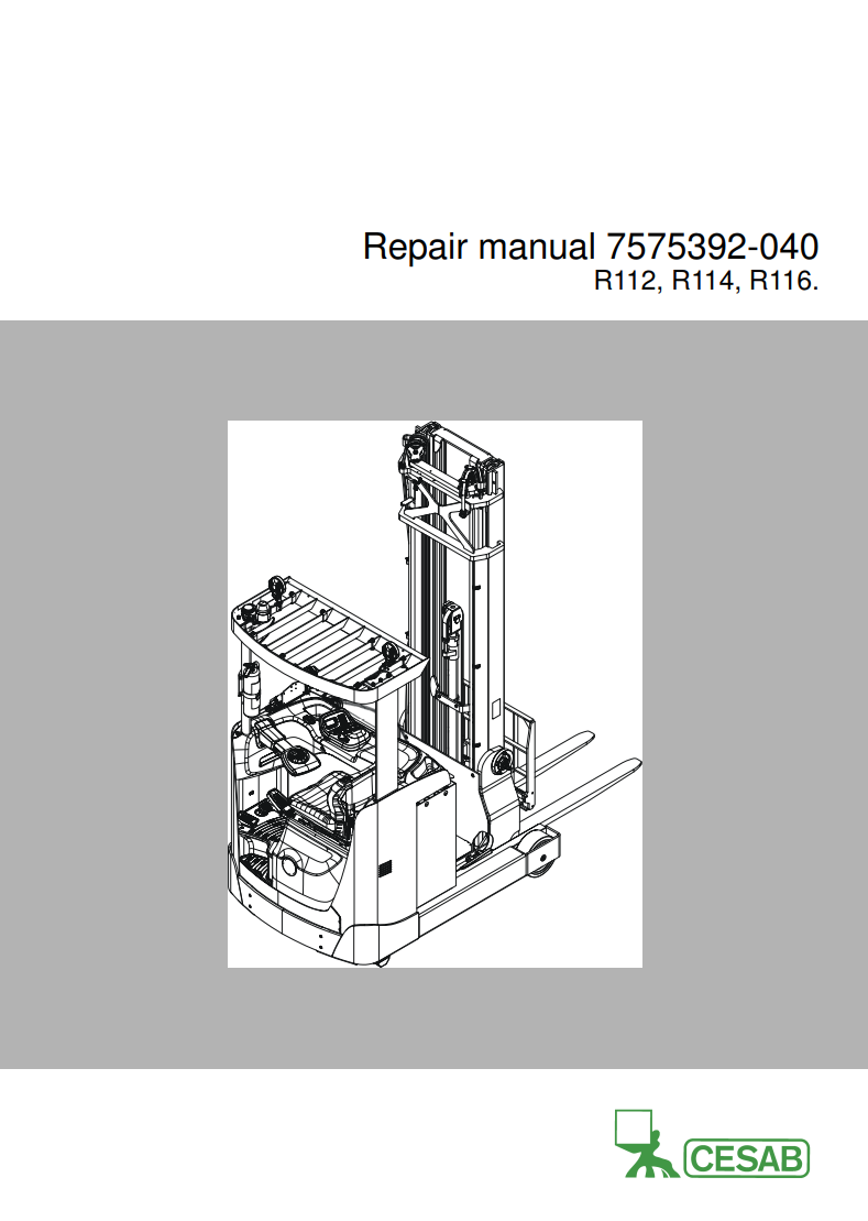 CESAB R114 ELECTRIC PALLET TRUCK FORKLIFT