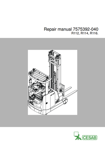 CESAB R116 ELECTRIC PALLET FORKLIFT TRUCK