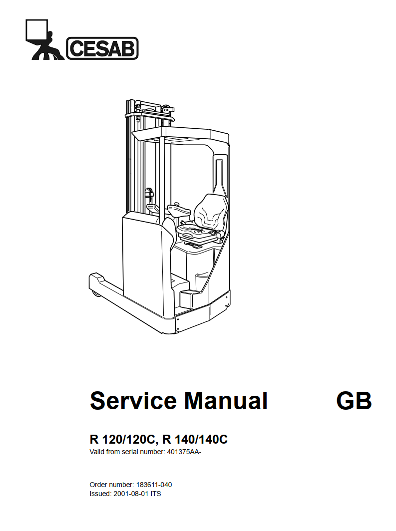 CESAB R120C ELECTRIC FORKLIFT