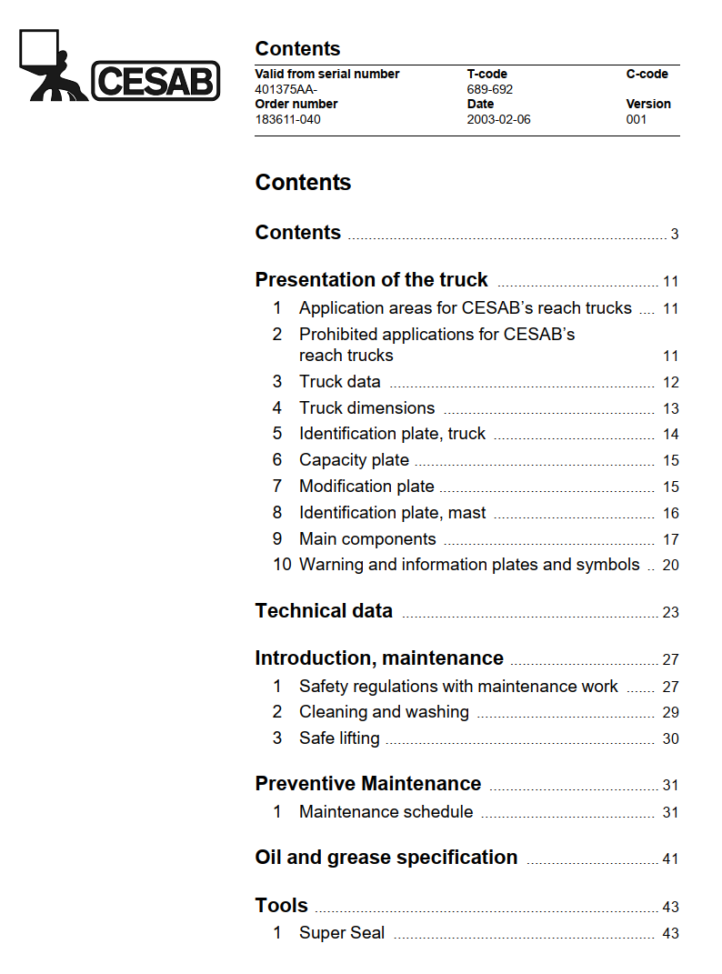 CESAB R120 ELECTRIC PALLET TRUCK