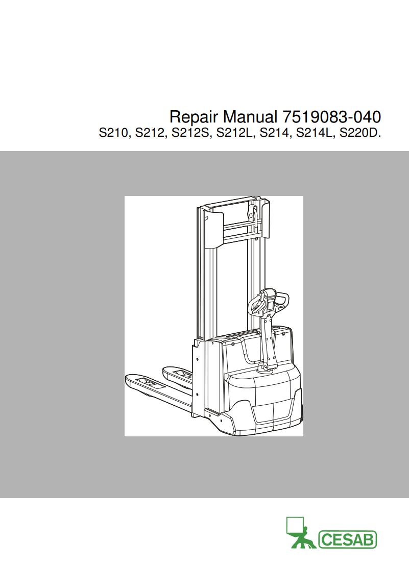 CESAB S214L PALLET TRUCK