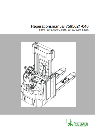 CESAB S214S PALLET TRUCK