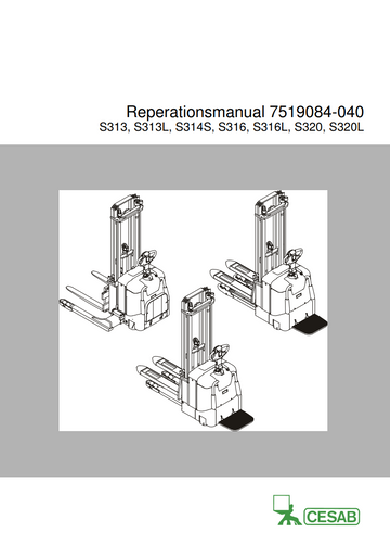 CESAB S313 PALLET TRUCK
