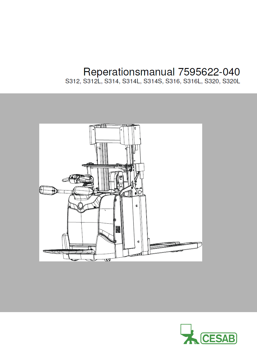 CESAB S316L PALLET FORKLIFT