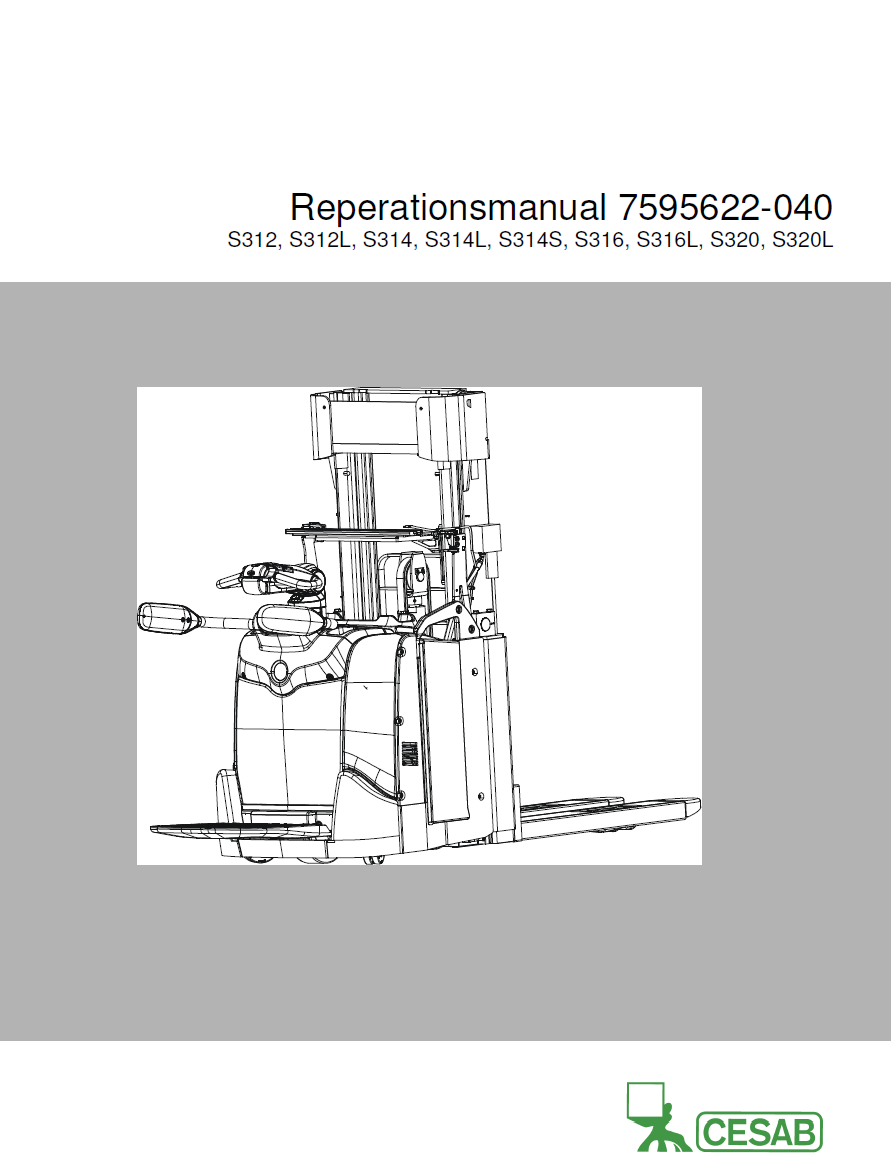 CESAB S320L STACKER TRUCK