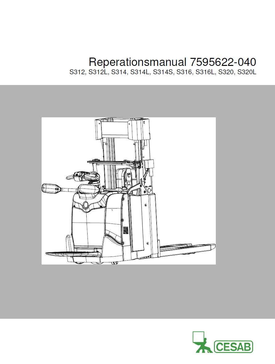 CESAB S320 REACH FORKLIFT