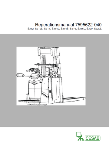 CESAB S320 REACH FORKLIFT