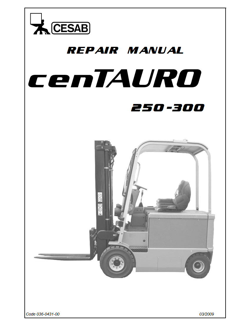 CESAB cenTAURO 250 - 300 SERIES PALLET TRUCK