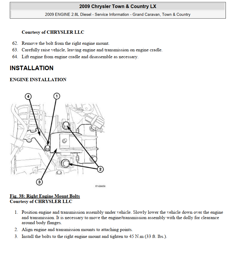 CHRYSLER GRAND VOYAGER 2008-2013