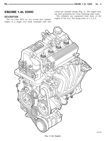 CHRYSLER NEON DODGE NEON 2000-2005