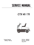 CLARK CTX 40 CTX 70 TOW TRACTOR FORKLIFT
