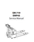 CLARK EWP45 EWP 45 SM 719 ELECTRIC PALLET JACK