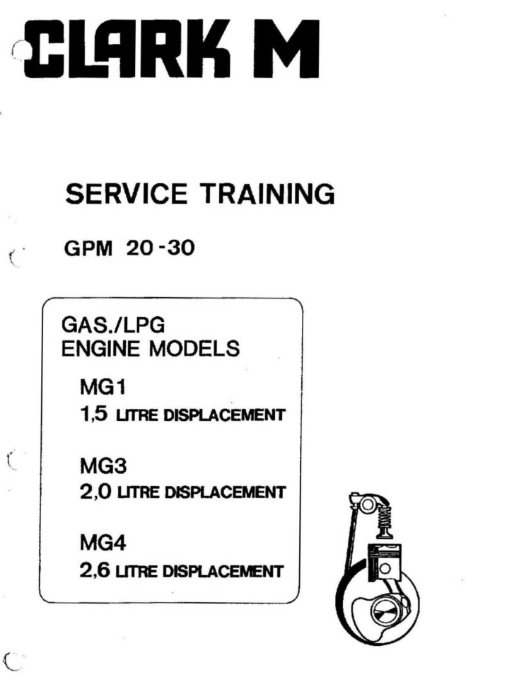CLARK GPM 20 - 30 SM-5113 FORKLIFT
