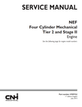 CNH NEF 4-CYLINDER TIER 2 AND STAGE II DIESEL ENGINE