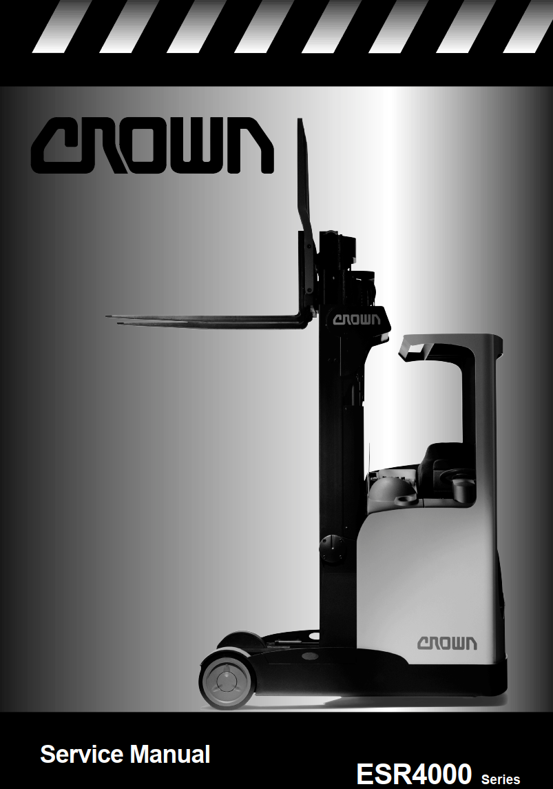 CROWN ESR4000 SERIES PALLET WALKIE FORKLIFT