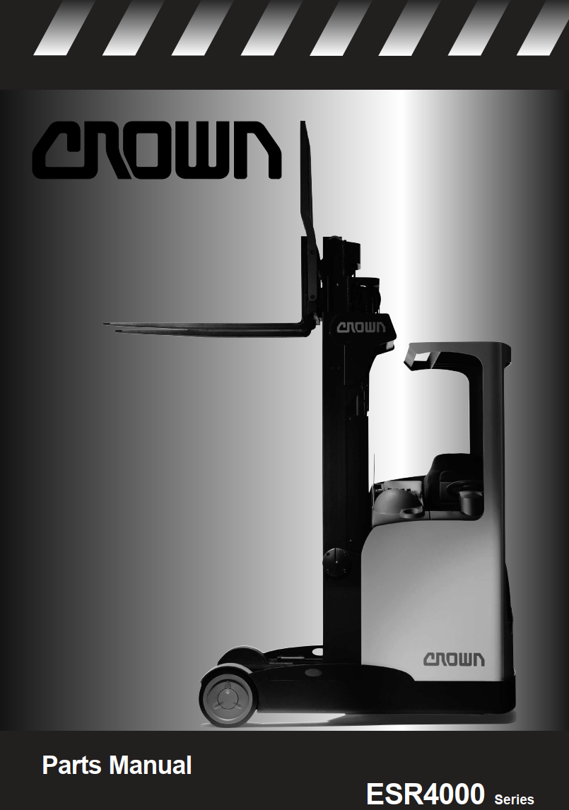 CROWN ESR4000 SERIES PALLET WALKIE FORKLIFT