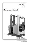 CROWN ESR4500 PALLET TRUCK FORKLIFT