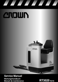 CROWN RT3020 SERIES REACH TRUCK