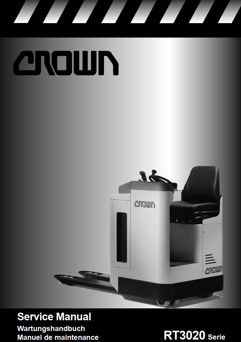 CROWN RT3020 SERIES REACH TRUCK