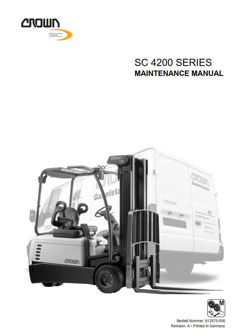 CROWN SC 4200 SERIES PREACH TRUCK