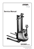 CROWN SX3000 SERIES ORDER PICKER