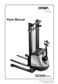 CROWN SX3000 SERIES PARTS CATALOG