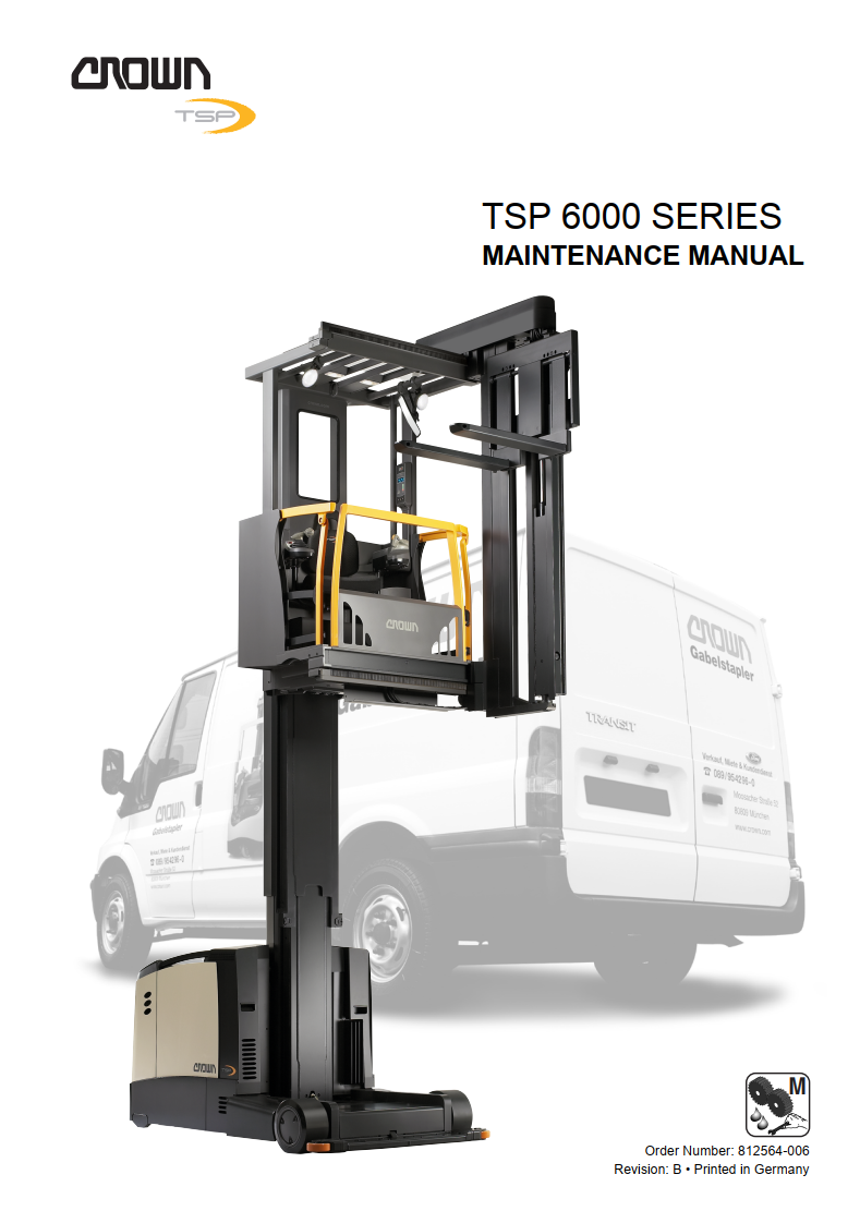 CROWN TSP6000 SERIES PALLET WALKIE