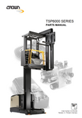 CROWN TSP6000 SERIES PALLET TRUCK PARTS CATALOG