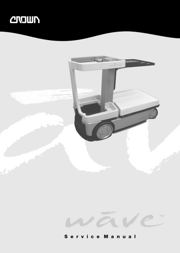 CROWN WAVE AND WAVE50 SERIES PALLET TRUCK
