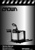 CROWN WP2000S SERIES PALLET STACKER