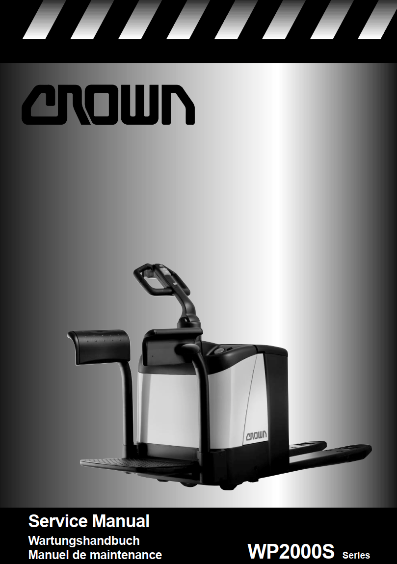 CROWN WP2000S SERIES PALLET STACKER