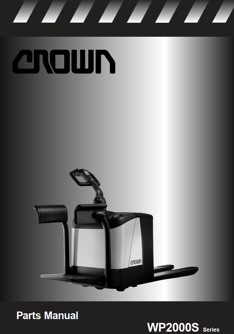 CROWN WP2000S SERIES PARTS CATALOG